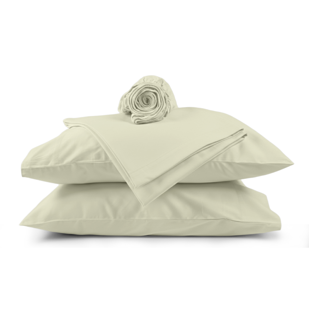 Twin Sateen Sheet Set – Ivory