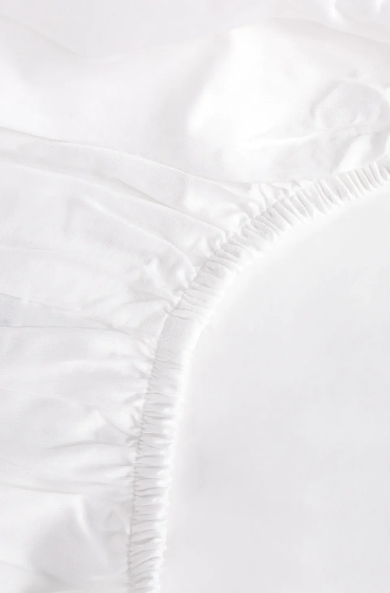Organic Cotton Percale Fitted Sheet